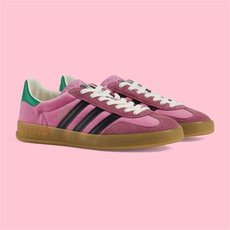 adidas x gucci pink